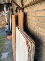 Houten platen, Ophalen, Hout