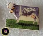 Pin Milka koe, Verzamelen, Speldjes, Pins en Buttons, Verzenden, Gebruikt, Overige onderwerpen