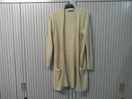 Leuke zand kleurig lang Vest, Ophalen of Verzenden, Zo goed als nieuw, Maat 38/40 (M), Beige