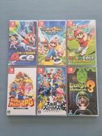 Pakket met 6 Mario games Nintendo Switch in nieuwstaat, 3 spelers of meer, Ophalen, Zo goed als nieuw, Vanaf 3 jaar