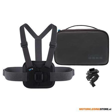 GoPro Sport set, Zwart, Motoren, Kleding | Motorkleding, Nieuw met kaartje, Ophalen of Verzenden