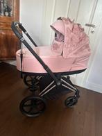 Cybex Priam Simply Flower Rose, Kinderen en Baby's, Kinderwagens en Combinaties, Ophalen, Gebruikt, Kinderwagen, Overige merken