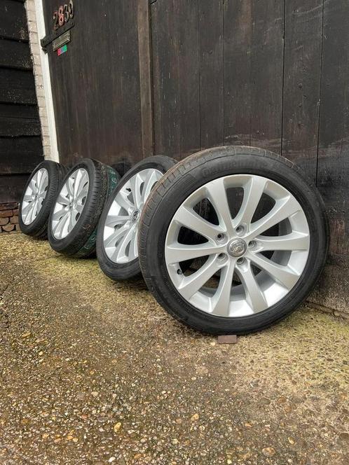 Originele Opel Meriva Astra velgen 17? 5x110 continental, Auto-onderdelen, Banden en Velgen, Banden en Velgen, Zomerbanden, 17 inch
