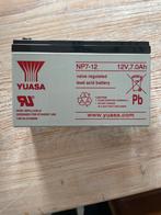 Yuasa NP7-12 12V 7.0Ah Accu, Ophalen of Verzenden, Gebruikt, Universele onderdelen