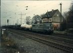 Grote foto DB 151 027-0 Lintorf West-Duitsland 1988., Verzamelen, Spoorwegen en Tramwegen, Overige typen, Gebruikt, Ophalen of Verzenden