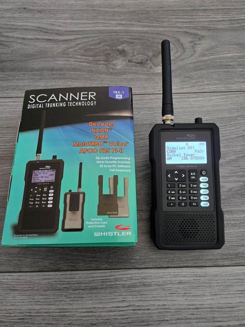 Whistler trx1 als nieuw +8 maand garantie factuur aanwezig, Telecommunicatie, Scanners, Zo goed als nieuw, 500 kanalen of meer