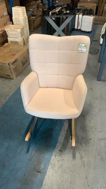 HOMCOM schommelstoel fauteuil 71cm x 98cm x 101cm beschikbaar voor biedingen
