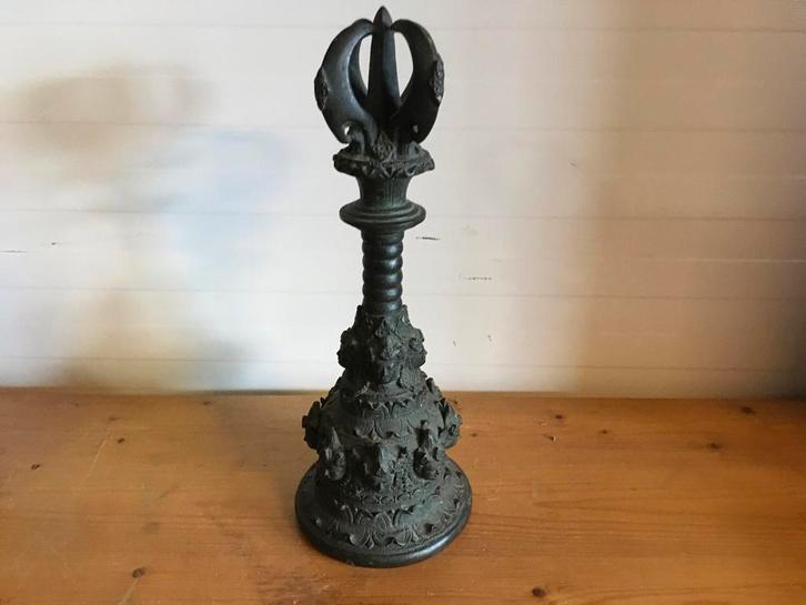 Antieke Tempelier Ghana met Varja Symbool, Antiek en Kunst, Kunst | Niet-Westerse kunst, Ophalen of Verzenden