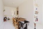 Prachtige smallere unieke oude houten tafel met 3 lades, Huis en Inrichting, Tafels | Eettafels, Ophalen, Gebruikt, Tijdloos, oud, vintage, wabisabi, bohemian, wabi sabi, japandi