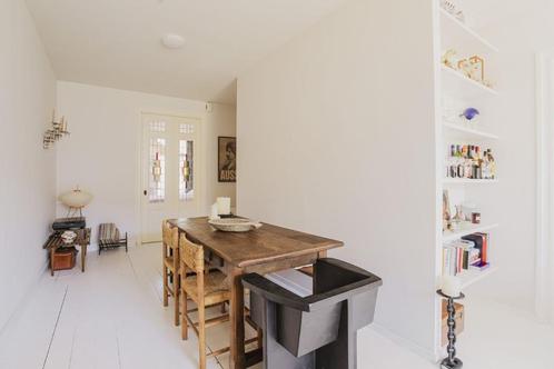 Prachtige smallere unieke oude houten tafel met 3 lades, Huis en Inrichting, Tafels | Eettafels, Gebruikt, 50 tot 100 cm, 150 tot 200 cm