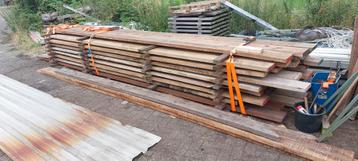 Hardhouten  balken planken  beschikbaar voor biedingen