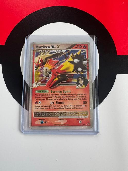 Blaziken lv X pokemon, Hobby en Vrije tijd, Verzamelkaartspellen | Pokémon, Zo goed als nieuw, Losse kaart, Ophalen of Verzenden