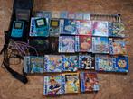 Game Boy transparant,  Game Boy color, diverse spellen, tas, Spelcomputers en Games, Ophalen of Verzenden, Gebruikt, Game Boy Color