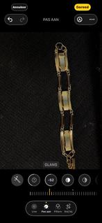 Double art deco armband, Sieraden, Tassen en Uiterlijk, Antieke sieraden, Ophalen, Overige materialen, Armband