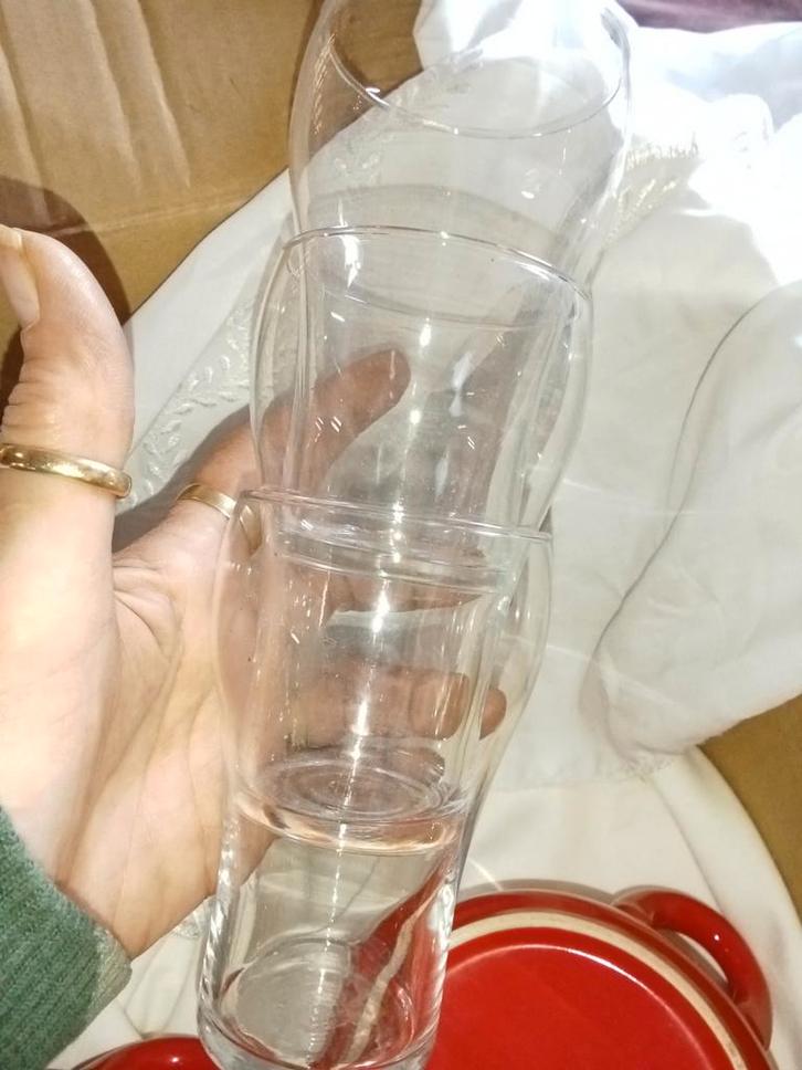 6 Fanta Pils Glazen, Huis en Inrichting, Keuken | Keukenbenodigdheden, Ophalen of Verzenden