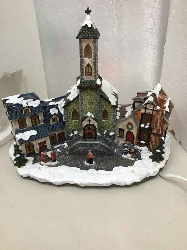 Kerstdorp met Verlichting, Diversen, Kerst, Zo goed als nieuw, Ophalen of Verzenden