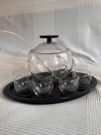 Antiek bowlset leerdam., Ophalen