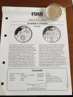 Portugal, 8 euro 2004, Euro 2004, 1 oz 925 zilver,met COA(7), Postzegels en Munten, Munten | Europa | Euromunten, Zilver, Ophalen of Verzenden