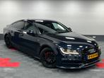 Luxe Audi A7 2.8 FSI 3X S-Line 4X4 204PK Quattro 194DKM NAP!, Auto's, Zwart, Bedrijf, Vierwielaandrijving, 204 pk