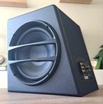 Axton actieve subwoofer 8inch AXB20A Hifi auto met RCA kabel, Auto diversen, Ophalen of Verzenden, Gebruikt