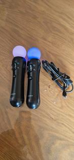Playstation move controllers met kabel, Spelcomputers en Games, Ophalen of Verzenden, Zo goed als nieuw, Controller, PlayStation 1