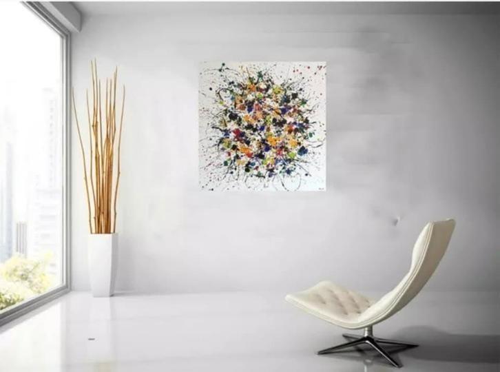 Feeling good, Antiek en Kunst, Kunst | Schilderijen | Abstract, Ophalen