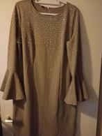 BLING BLING JURK MAAT 46/48 NU 15 EURO ZIE FOTO,S, Ophalen of Verzenden, Zo goed als nieuw, Zwart, Jurk
