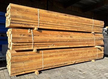 60 stuks 75x175 mm houten balken / gordingen van 420 cm beschikbaar voor biedingen