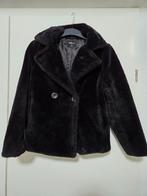Jasje van imitantie bont maat S, Maat 38/40 (M), Zwart, Ophalen of Verzenden, Zo goed als nieuw