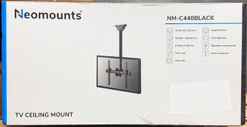 Neomounts NM-C440 BLACK, TV Plafondsteun, Zwart beschikbaar voor biedingen