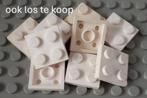 3022 (12) 9x white Plate 2 x 2  - pat pend (er), Kinderen en Baby's, Speelgoed | Duplo en Lego, Ophalen of Verzenden, Gebruikt