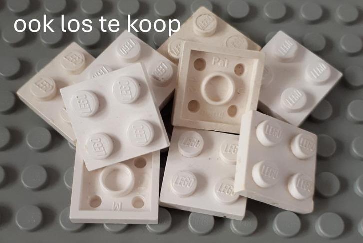 3022 (12) 9x white Plate 2 x 2  - pat pend (er), Kinderen en Baby's, Speelgoed | Duplo en Lego, Gebruikt, Ophalen of Verzenden
