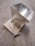 Moutmolen RVS 2 walsen met bodemplaat, Ophalen of Verzenden, Gebruikt