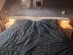 Mooie bed met nachtkastjes, 180 cm, Zo goed als nieuw, Hout, Ophalen