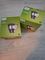Philips buitenlamp Creek zwart nieuw, Wandlamp, Ophalen of Verzenden, Netvoeding, 50 tot 250 watt