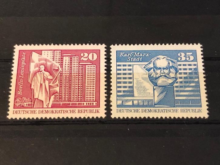 DDR Mi 1820-1821 1973 postfris, Postzegels en Munten, Postzegels | Europa | Duitsland, Postfris, DDR, Verzenden