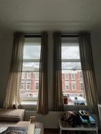 Beige SILVERLÖNN IKEA drapes, Huis en Inrichting, Stoffering | Gordijnen en Lamellen, Ophalen, Sheer curtains, 1 pair, beige/with pleat band