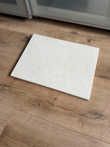 Wit marmeren snijplank nieuw beschikbaar voor biedingen