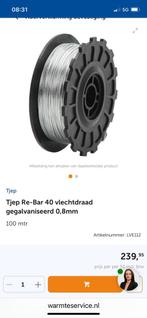 Tjep re-bar vlechtdraad, Ophalen, Nieuw