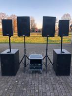 Eaw fr set inclusief versterkers fr250z fr159z fr129z crest, Muziek en Instrumenten, P.A., 1000 watt of meer, Gebruikt, Ophalen