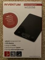 Inventum Keukenweegschaal WS305B - Nieuw!, Ophalen, Minder dan 10 kg, Keukenweegschaal, Nieuw