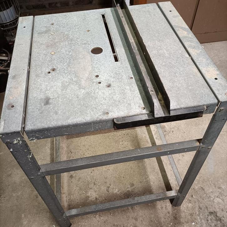 Tafel voor Cirkelzaag - Werkbank, Doe-het-zelf en Verbouw, Gereedschap | Zaagmachines, Gebruikt, Overige typen, 1200 watt of meer
