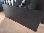 Tafelblad van Woood (Silas) - zwart 220 x 90cm., Ophalen