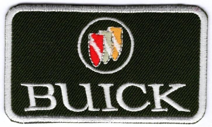 Buick stoffen opstrijk patch embleem #3, Verzamelen, Automerken, Motoren en Formule 1, Nieuw, Auto's, Ophalen of Verzenden