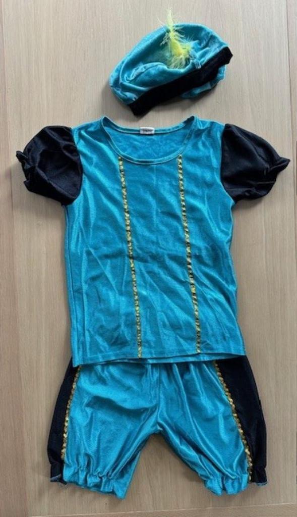Verkleedpakje Roetveeg Piet pakje, maat 122 / 128  (N681), Kinderen en Baby's, Carnavalskleding en Verkleedspullen, Gebruikt, Jongen of Meisje