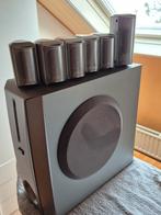 JVC SP-WA75 Subwoofer & SP-XCA75 Center Speaker, Ophalen, Gebruikt, Subwoofer, JVC