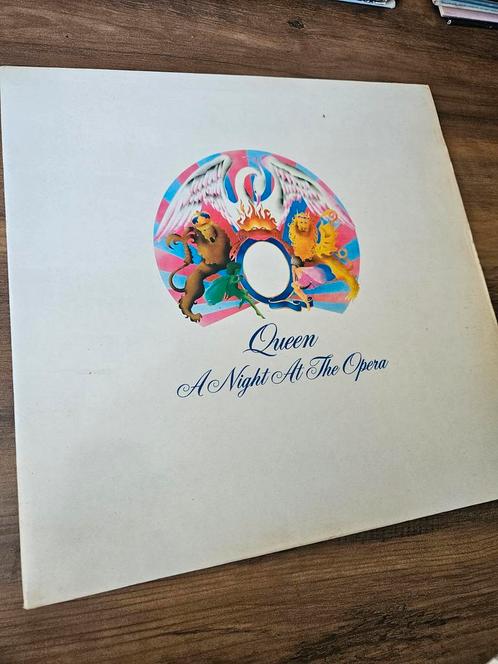 Lp vinyl Queen - A night at the opera, Cd's en Dvd's, Vinyl | Rock, Gebruikt, Poprock, Overige formaten, Ophalen of Verzenden