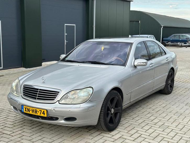 Mercedes-Benz S-klasse 500 Lang, Auto's, Mercedes-Benz, Bedrijf, Te koop, S-Klasse, Benzine, Euro 2, Sedan, Automaat, Origineel Nederlands