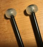 slagwerkstokken, mallets, Ophalen of Verzenden, Gebruikt, Overige soorten