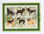Honden, Dogs - Guine Bissau 2001 - Gestempeld b, Verzenden, Gestempeld, Dier of Natuur